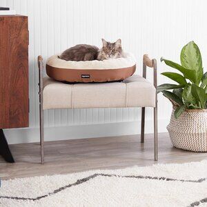 Round Bolster Pet Bed